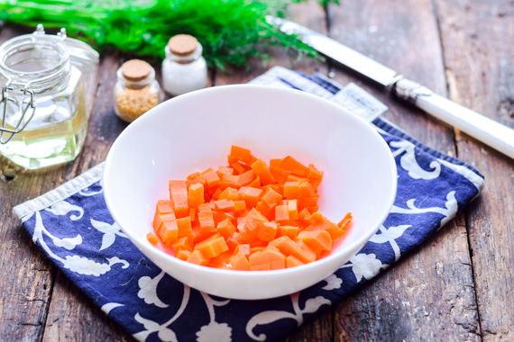 салат со свеклой и морковью рецепт фото 2